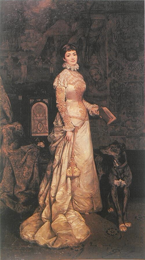 Tadeusz Ajdukiewicz Portret Heleny Modrzejewskiej — 1880