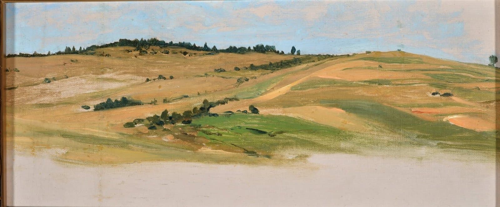 Krajobraz suwalski / Pejzaż, 24 × 24, Muzeum Okręgowe w Suwałkach