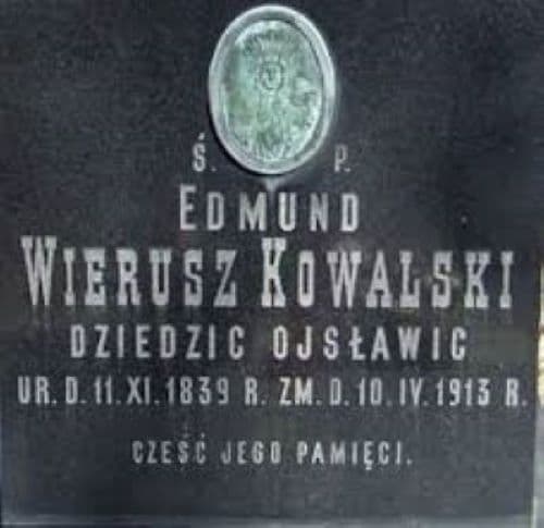 Grób Edmunda - Cmentarz w Dzieżgowie