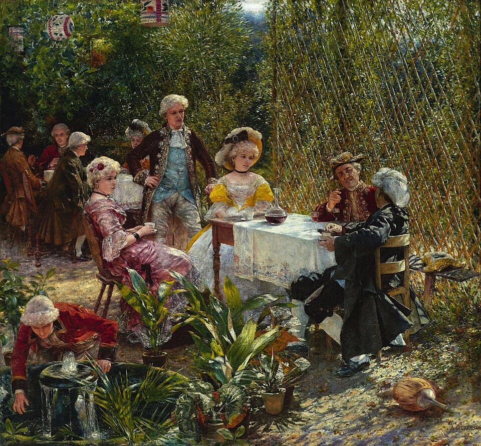 Aleksander Gierymski	W altanie (1882)