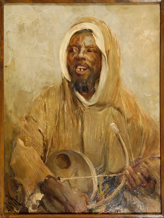Portret Araba, ok. 1904; 45 x 34 cm; Muzeum Okręgowe w Suwałkach